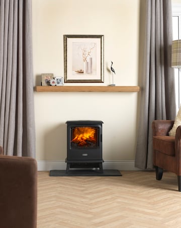 Dimplex BYP20 Bayport 2kW Black Optimyst Electric Fire Stove