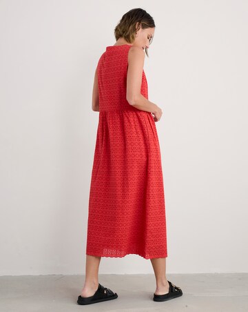 Seasalt Cornwall Meadow Saffron Broderie Dress