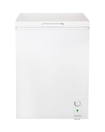 Abode A142CF0E1W Chest Freezer 142L White + Install