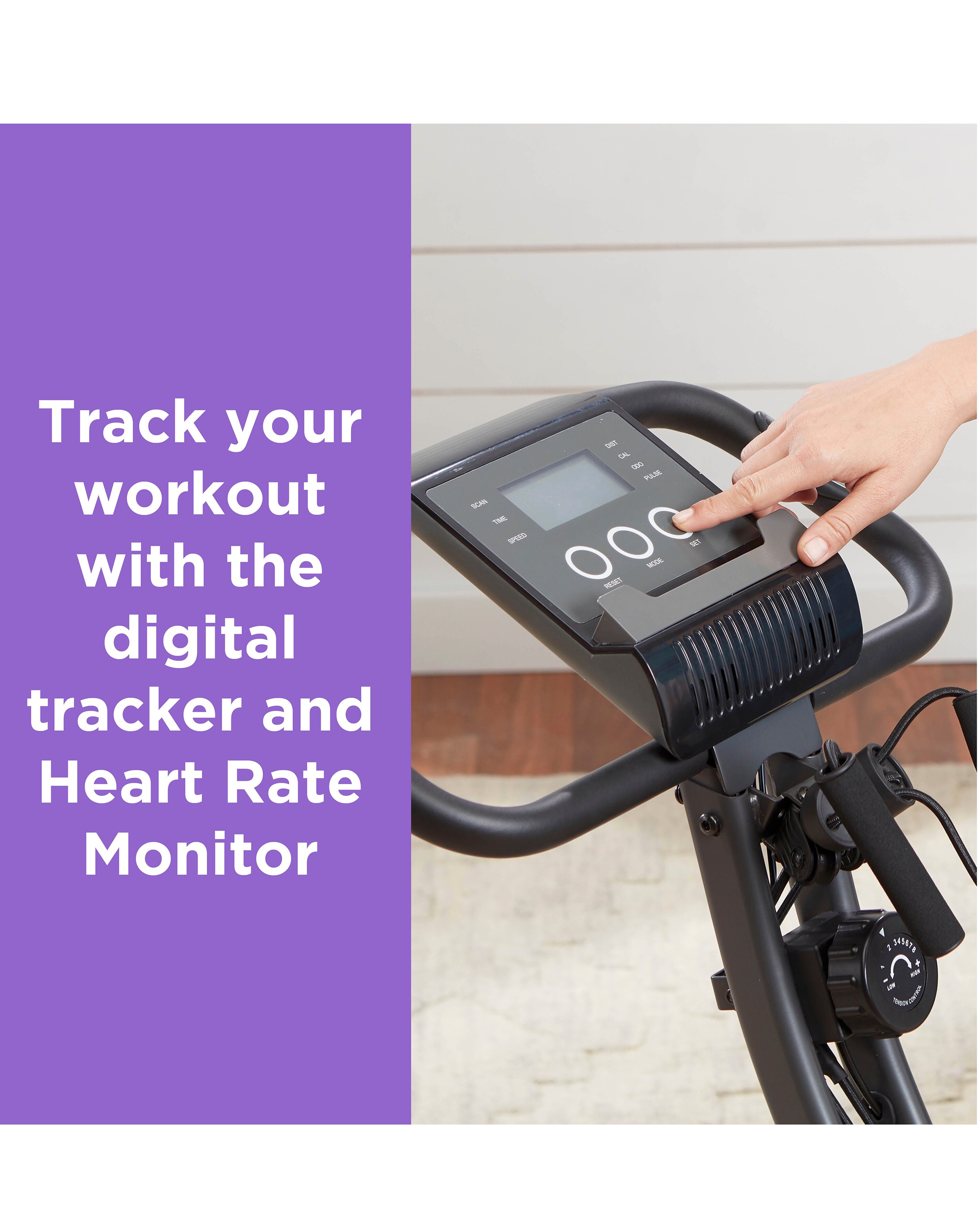 Slim Cycle 2-in-1 Exercise Bike by New Image | JD Williams