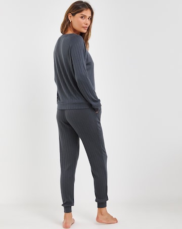 Figleaves Soft Rib Lounge Set