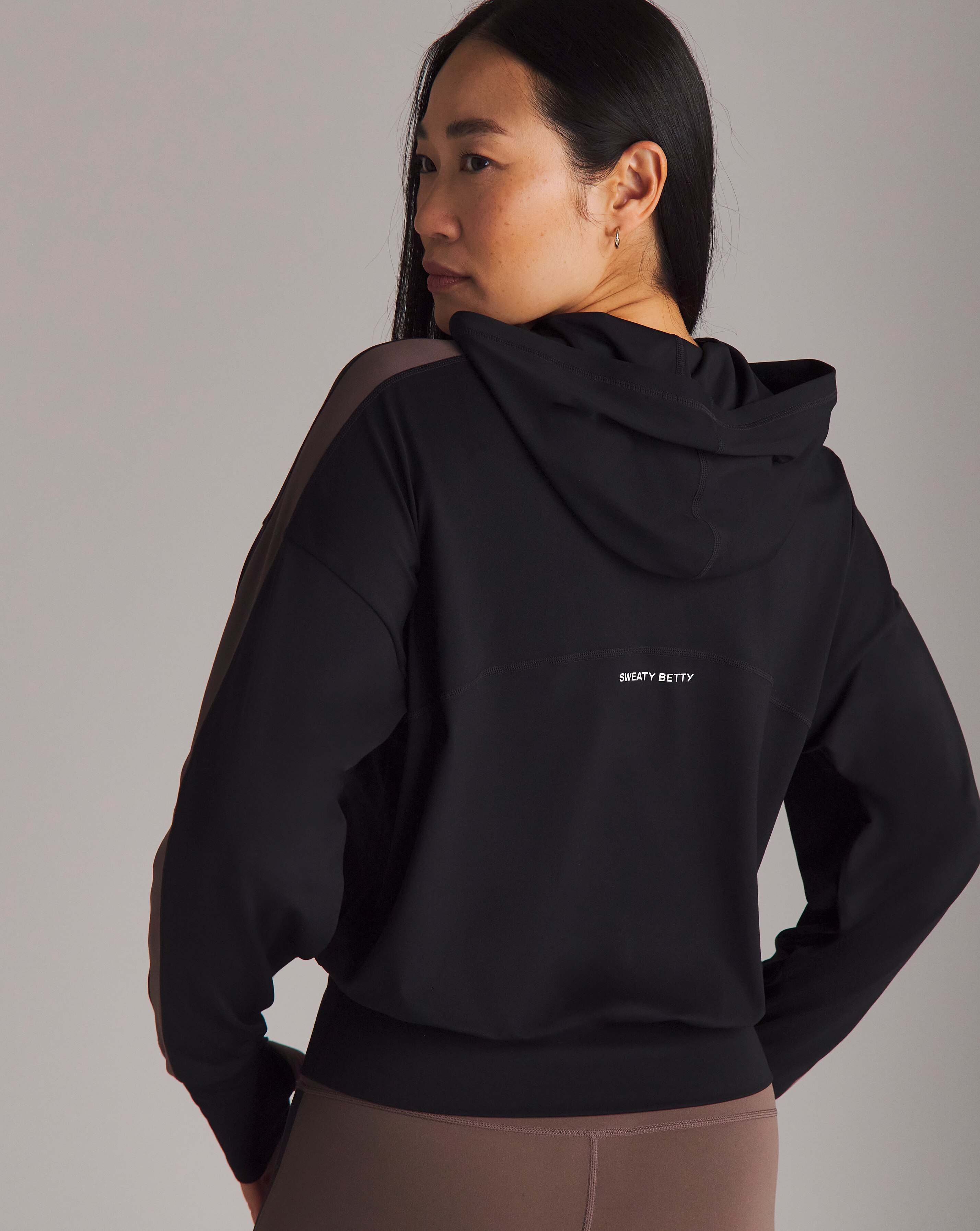 Sweaty Betty All Day Side Stripe Hoodie | JD Williams