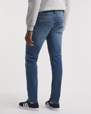 Stonewash Slim Fit Stretch Jeans