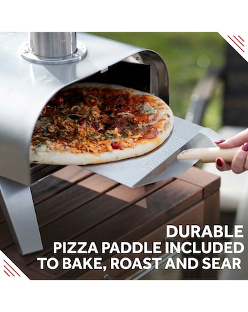George Foreman 12'' Wood Pellet Pizza Oven