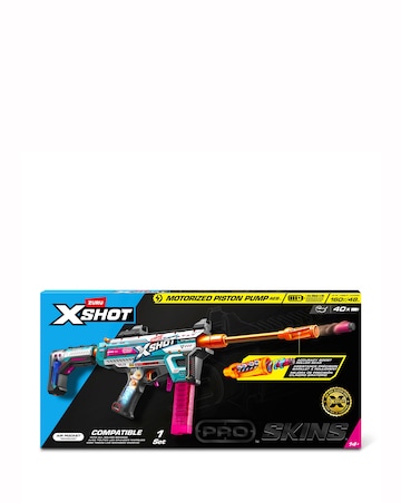 X-Shot Pro S1 Motorized Blaster with 40 Short Darts