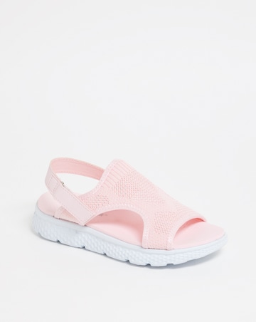 Cushion Walk Fly Knit Sporty Sandal E Fit