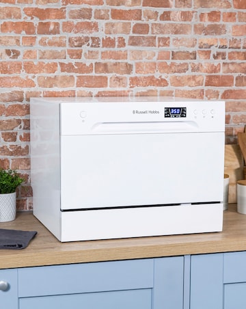 Russell Hobbs RHTTDW6W Table Top Dishwasher - White