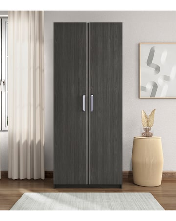 Lugo Ready Assembled 2 Door Wardrobe