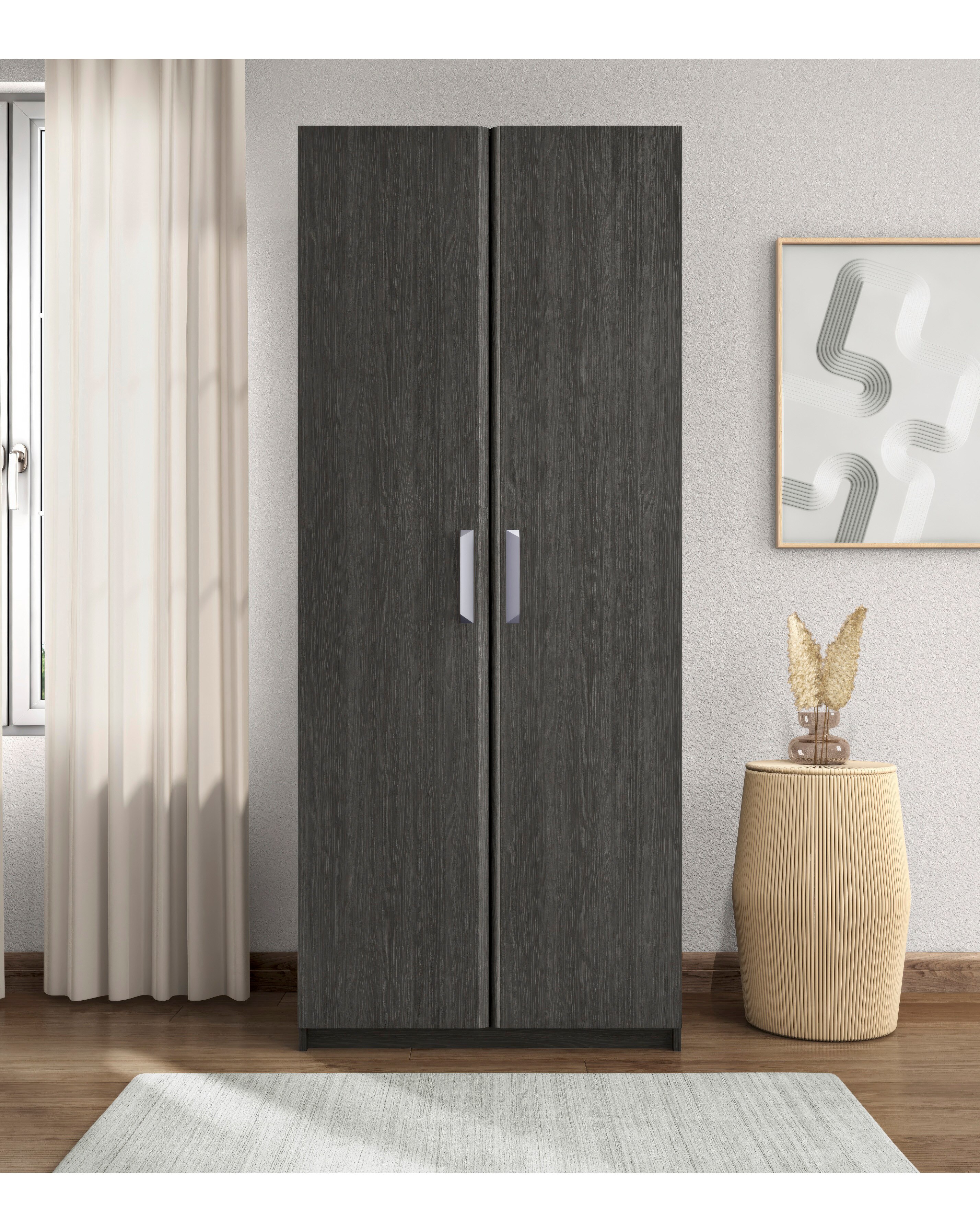 Lugo Ready Assembled 2 Door Wardrobe