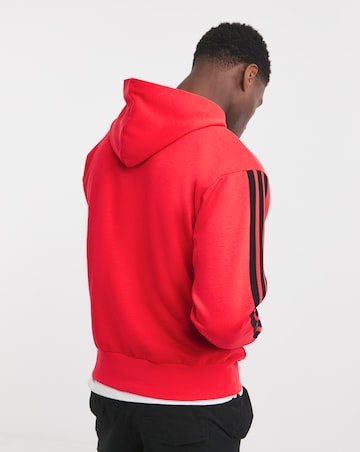 adidas 3 Stripes Fleece Hoodie