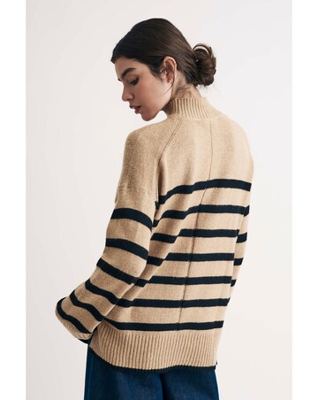 Nobody's Child Stripe Longline Jumper