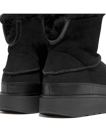 FitFlop Gen FF Mini Suede Shearling Warm Boots Standard Fit