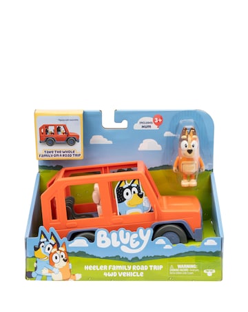 Bluey Heeler Family Road Trip - 4-Wheel Drive Vehicle