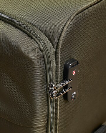 Rock Paris X-Large Suitcase - Olive Green