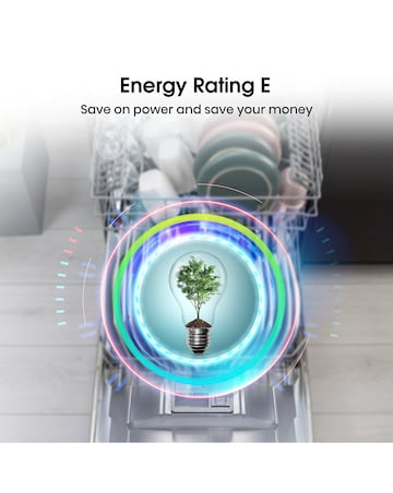Hisense HV523E15UK Fully Integrated Slimline Dishwasher 10 Place Settings White
