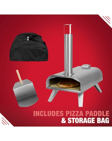 George Foreman 12'' Wood Pellet Pizza Oven