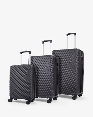Rock Santiago 3pc Suitcase Set