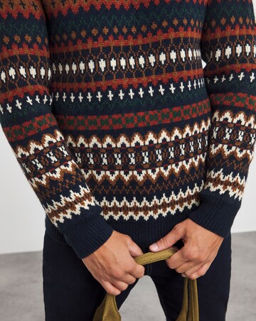 Fairisle Crew Neck Jumper