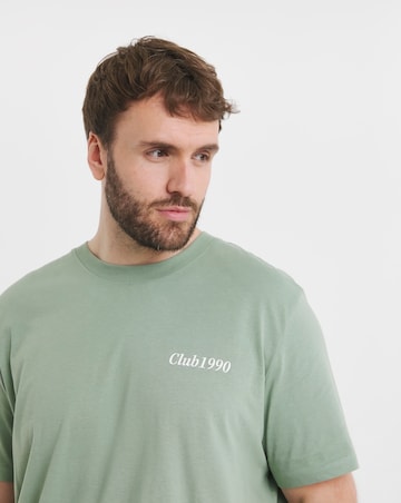 Jack & Jones Bradley Back Graphic T-Shirt - Green