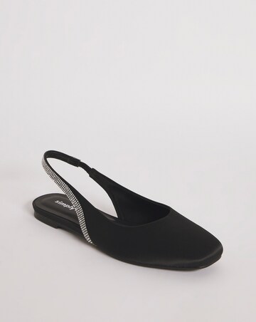 Grace Diamante Detail Shoes - Extra Wide Fit (EEE)