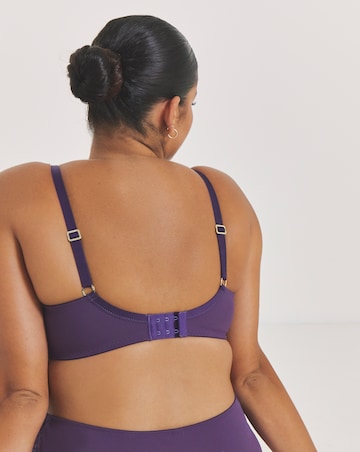 Pretty Secrets (2 Pack) New Ella Padded Plunge Wired Bras (B-G) Fig/Cherry