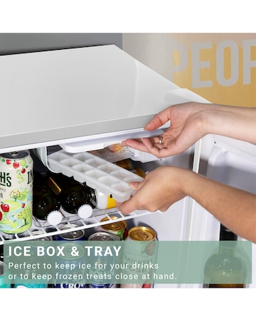 Kuhla KTTF0E6W-1025 Pink Design Table Top Mini Fridge