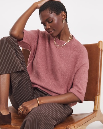 Rose Short Sleeve Jumper