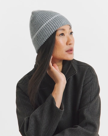 Lurex Ribbed Beanie