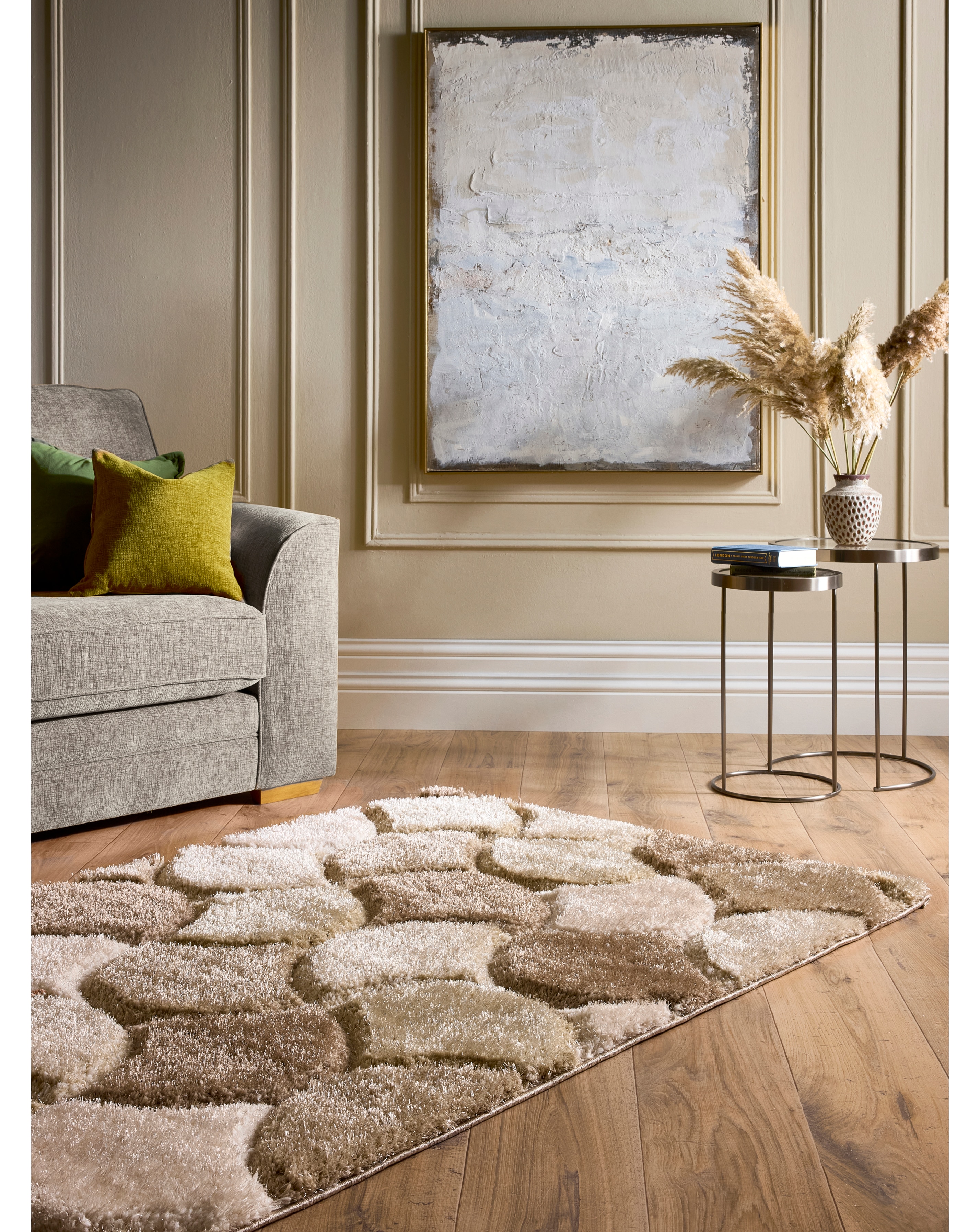 Jd Rugs Geo Shaggy Cosy Rug | JD Williams