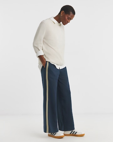 Side Stripe Wide Leg Jogger