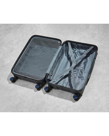 Rock Santiago 3pc Suitcase Set - Navy