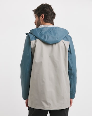 Snowdonia Mens Waterproof Colour Block Hooded Jacket