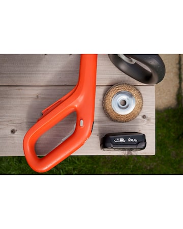 Flymo EasiWeeder 18V Cordless Weed Remover Kit (includes Battery and Charger)