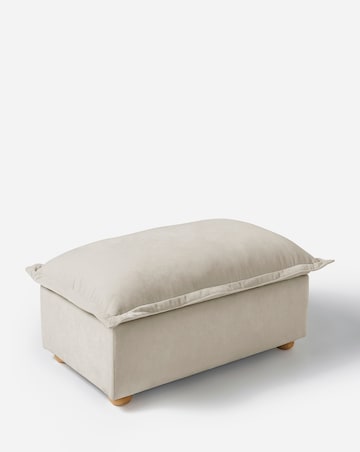 Naya Pillowback Storage Footstool