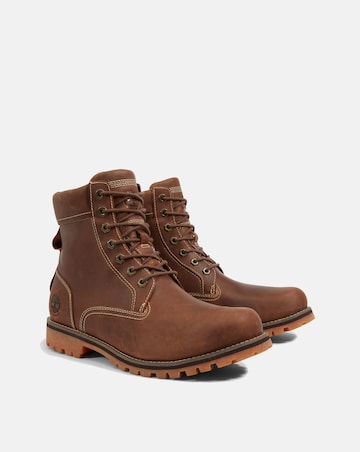 Timberland Rugged Mid Lace Waterproof Boot - Tan