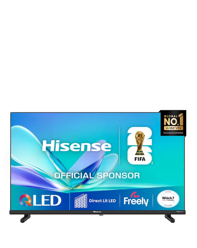 Hisense 32A5QTUK 32in Full HD QLED Smart TV with Freely