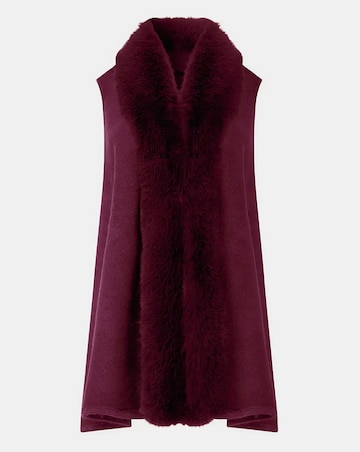 Joe Browns Fair Lady Faux Fur Trim Gilet