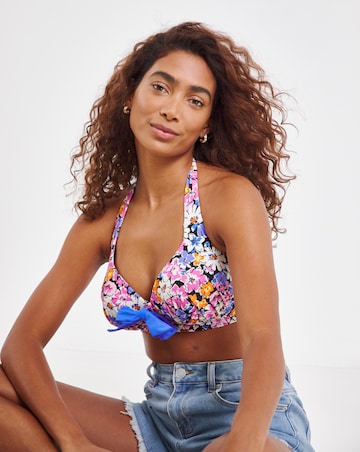 Joe Browns Floral Print Non Wired Bikini Top