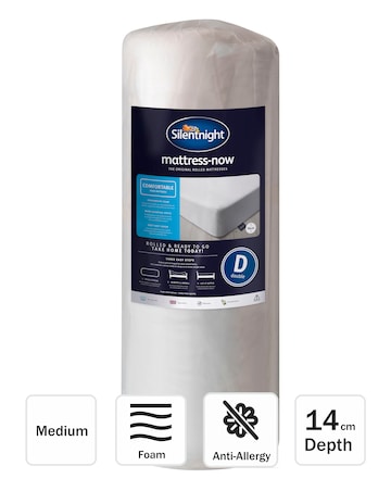 Silentnight Comfortable Rolled Mattress - Medium Soft