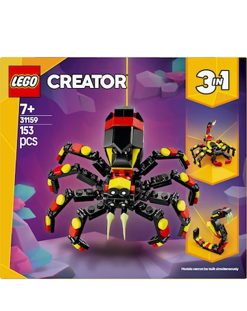 LEGO Creator 3in1 Wild Animals: Surprising Spider Toy 31159