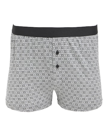 3 Pack Geo Printed Loose Boxers