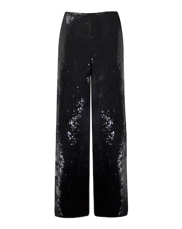Ro&Zo Sequin Wide Leg Trouser