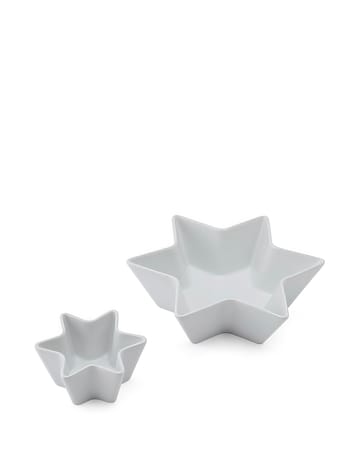 Mikasa Set of 2 Star Bowls