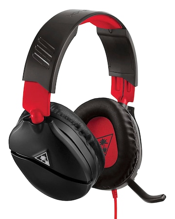 Turtle Beach Recon 70 Multi Format Wired Gaming Headset - Black / Red