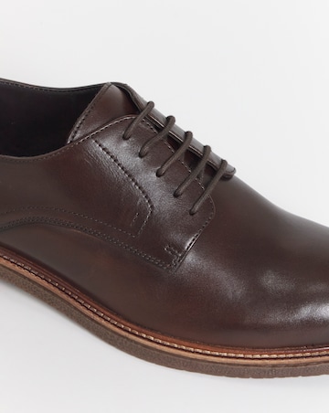 Leather Derby Shoe Wide Fit