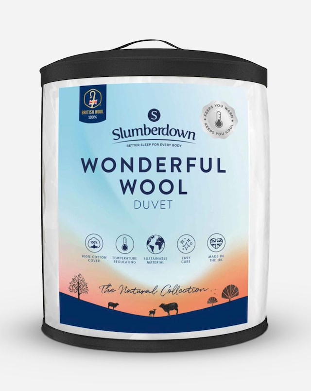 Slumberdown Wonderful Wool Medium 7-9 Tog Duvet