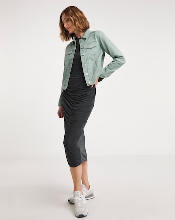 Green Western Denim Jacket