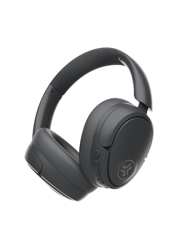 JLab JBuds Lux Active Noise Cancelling Over-Ear Headphones - Graphite