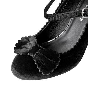 Joe Browns Velvet Mary Jane Shoes EEE Fit