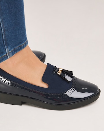 Amy Tassle Trim Loafers - Extra Wide Fit (EEE)